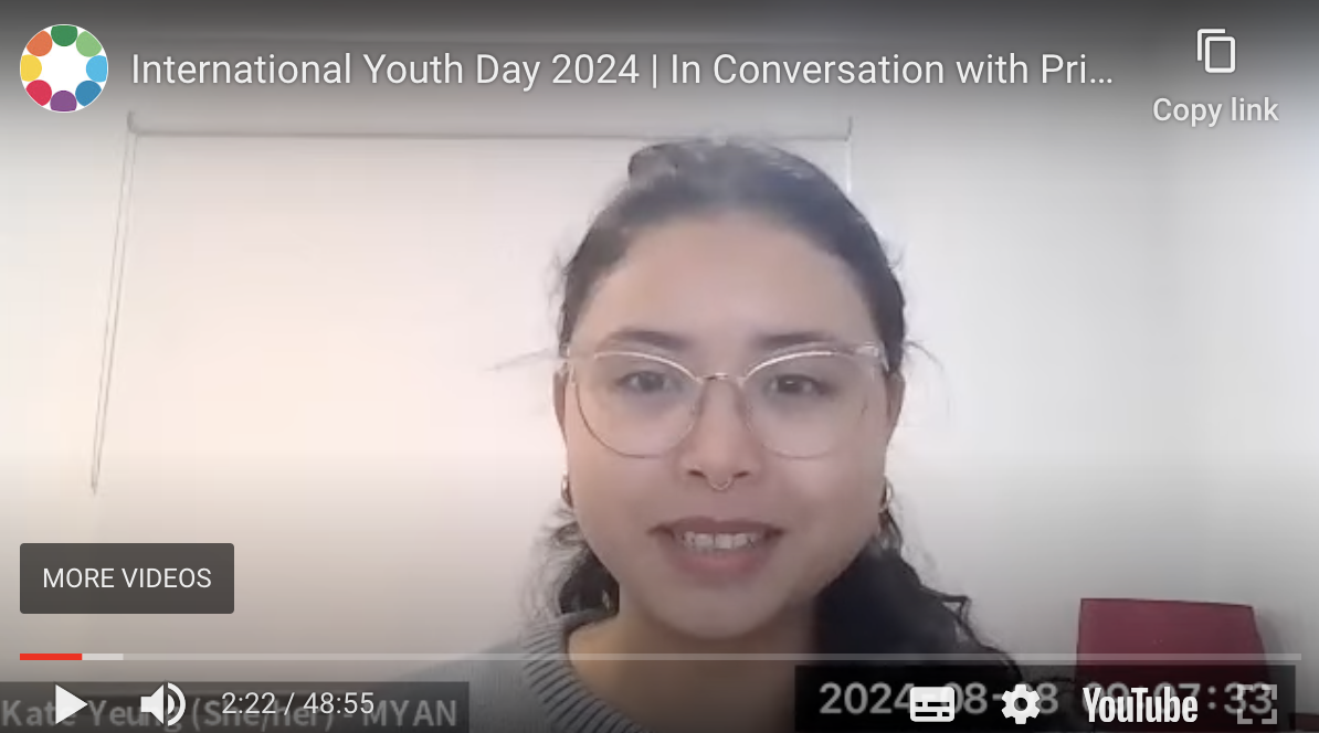 International Youth Day 2024 - In Conversation with Angelica and Princess